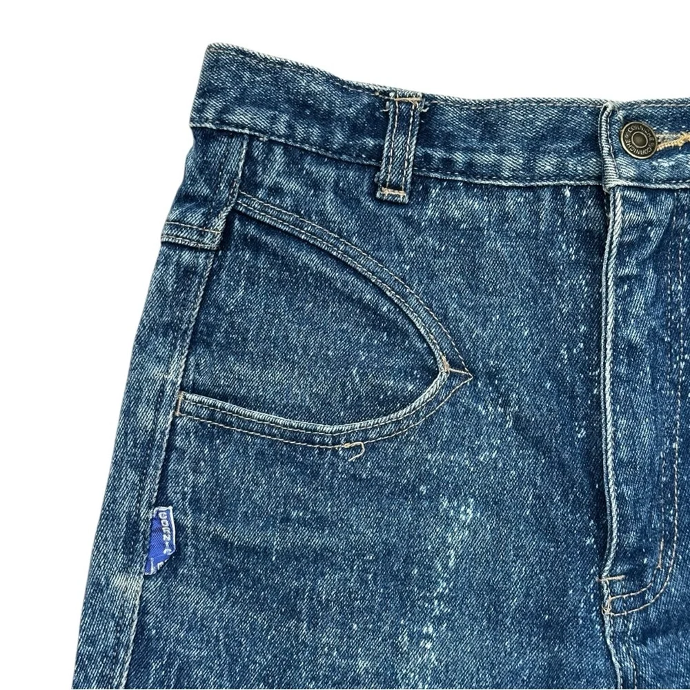 Vintage Women’s Corniche Jeans Size 11/12 - Picture 5 of 7